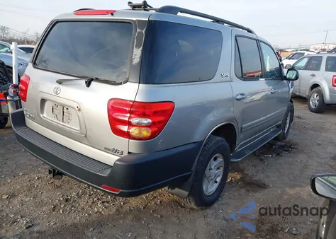 2004 Toyota Sequoia Sr5 V8 from USA, damaged, VIN 5TDZT34A04S231146